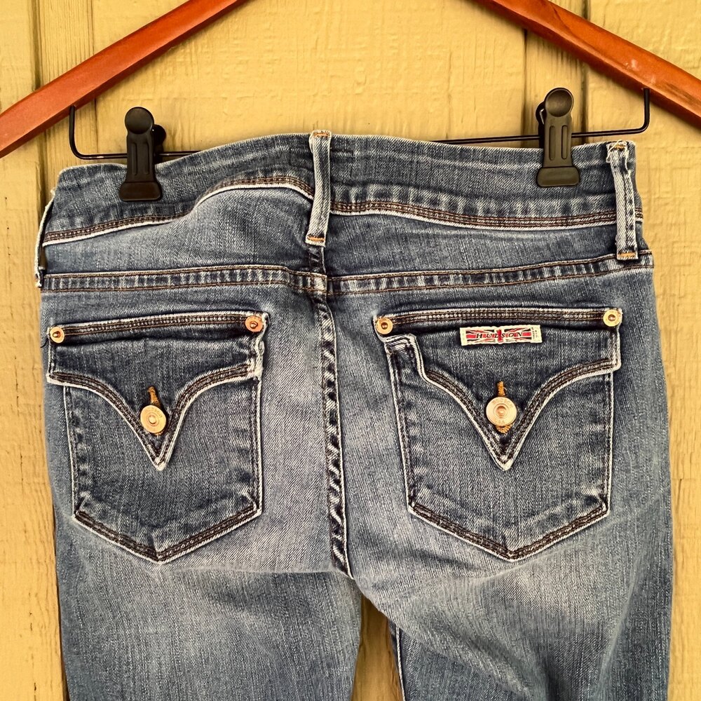 Hudson Jeans Nicole Ankle Skinny Hollywoodland Wash Flap Pockets - Picture 8 of 8